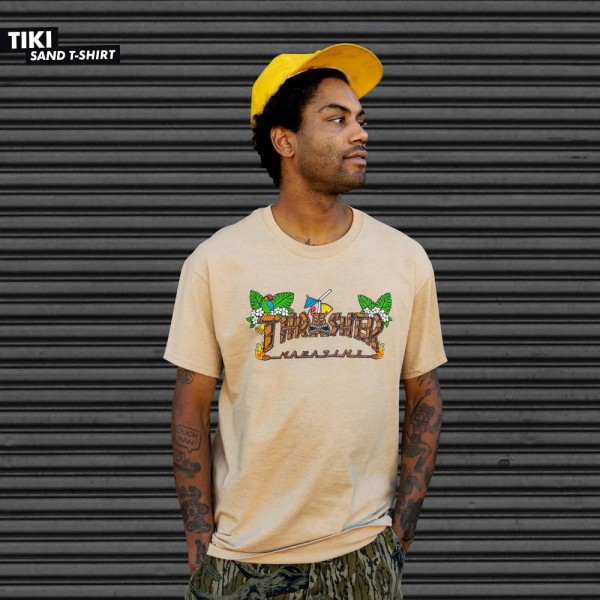 - Tiki Sand T-shirt - Skateosphere