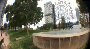 Grass gap skate spot