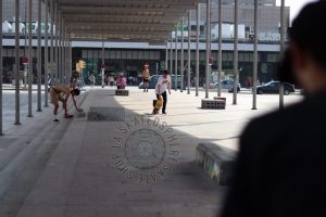Sants station Skateplaza skate spot