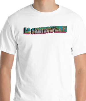 T-shirt La Skateosphere Greetings From Blanc